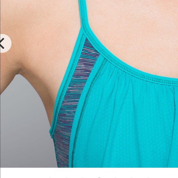 lululemon No Limits racerback tank, size 10 - Picture 8 of 8